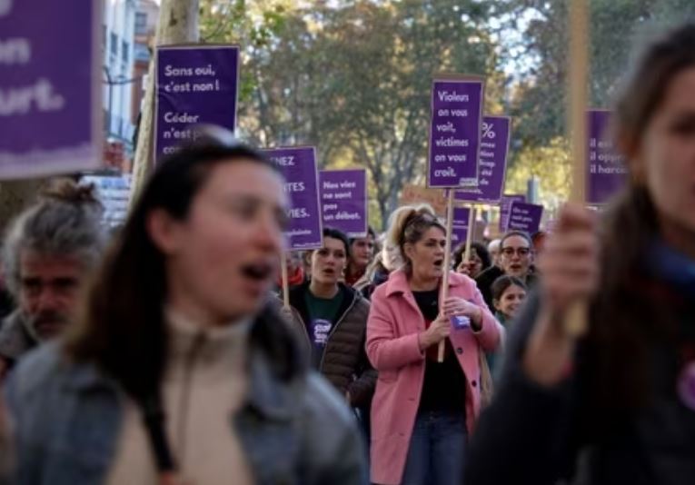 Thousands march Across the world to condemn violence against women