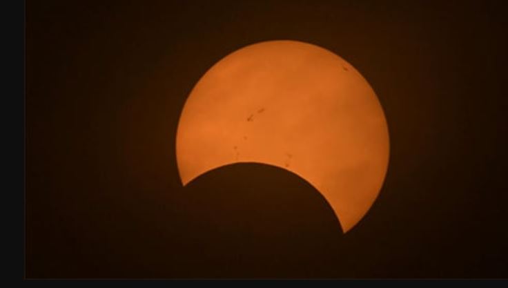 South America treated to rare ‘ring of fire’ eclipse