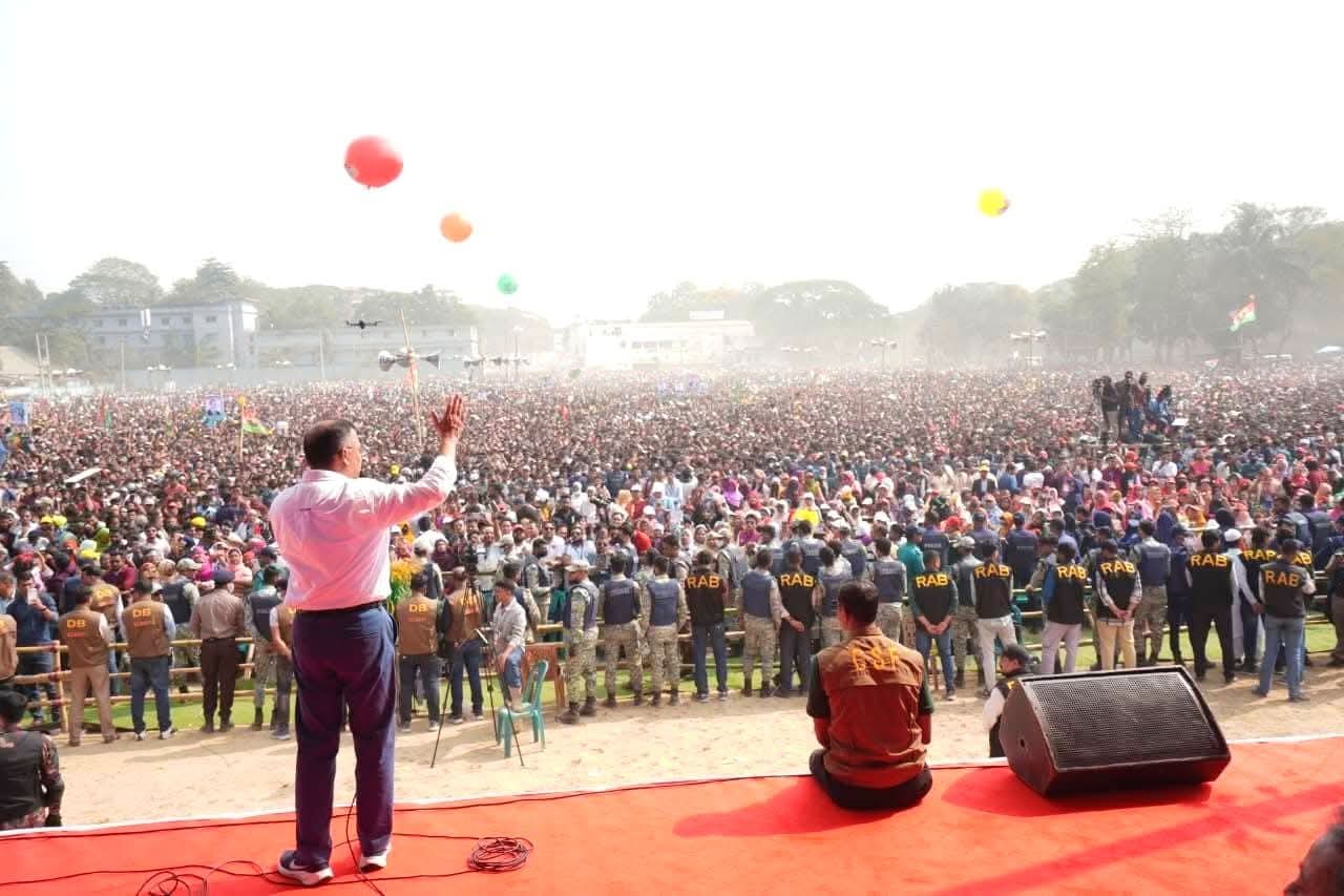 গণতন্ত্র প্রতিষ্ঠায় আমরা বদ্ধপরিকর – তারেক রহমান