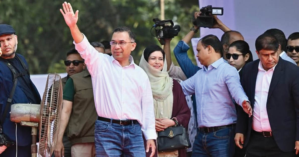 ২০১ আসনে এগিয়ে বিএনপি, প্রধানমন্ত্রী হওয়ার পথে তারেক রহমান