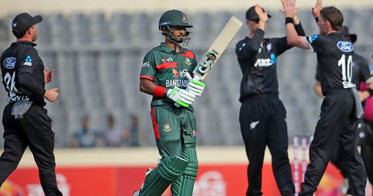 কিউইদের কাছে ২৬ রানে হারল বাংলাদেশ