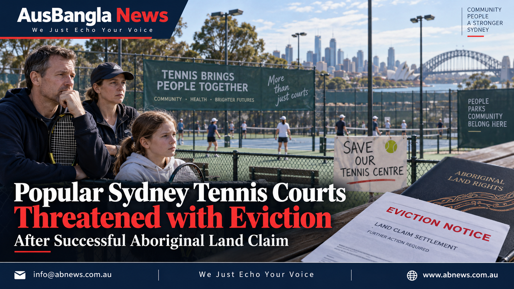Popular Sydney Tennis Centre Faces Eviction After Successful Aboriginal Land Claim